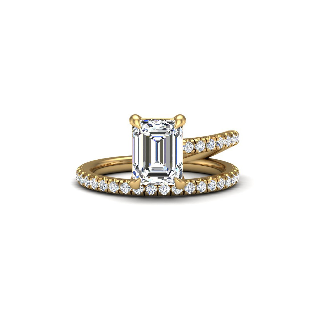 Nadia Pave Engagement Ring